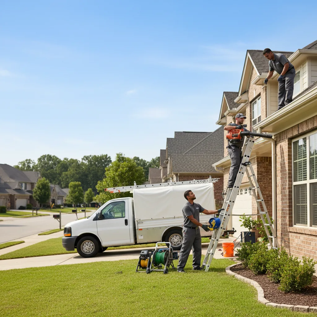 Home Gutter Service in Schriever, LA near me